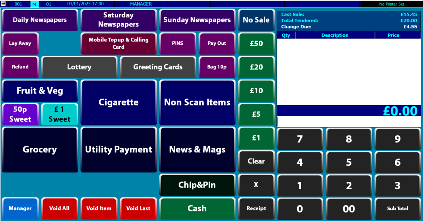 Show Last Transaction Details